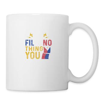Es ist philippinische Sache Patriotische Person Ge - Tasse - Weiß - Rechts