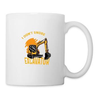 I don't snore factory worker poison - Mug - white - Right