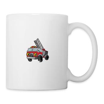 Je suis 4 Poison d’enfant ambitieux - Mug blanc - blanc - Droite