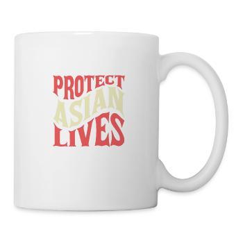 Schutz des asiatischen Lebens Filipino Gift - Tasse - Weiß - Rechts