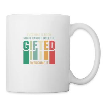 Nur das begabte Gesegnete Person Gift - Tasse - Weiß - Rechts