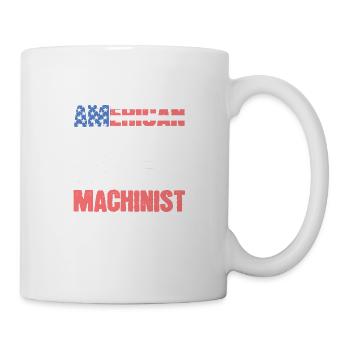 Maschinist nach Wahl Mechaniker Geschenk - Tasse - Weiß - Rechts
