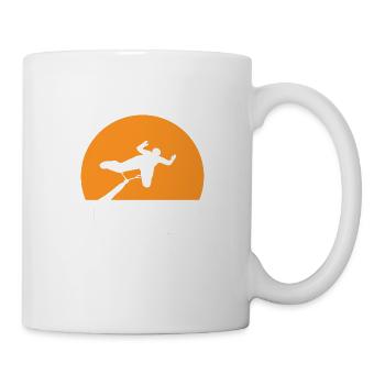 An sich selbst glauben Mutige Person Geschenk - Tasse - Weiß - Rechts