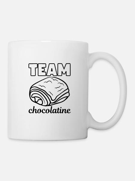 Team chocolatine - Mug blanc - blanc