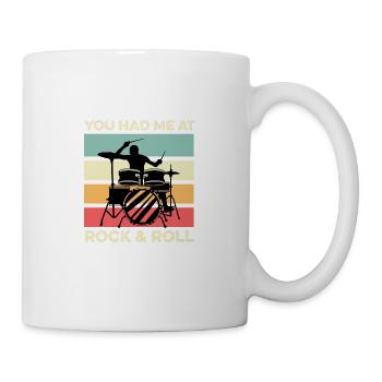 Rock & Roll Punk Gift - Mug - white - Right