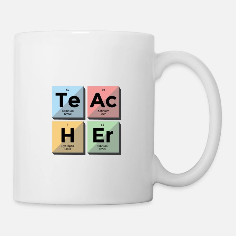 Professeur de chimie Professeur de chimie Gift - Mug blanc - blanc