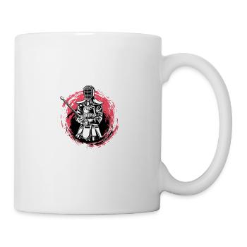 Kendo Warrior Japanese Gift - Mug - white - Right