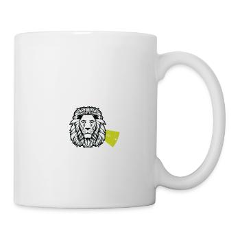 LEO -Zeichen Astrologe oder Prädiktor Gift - Tasse - Weiß - Rechts
