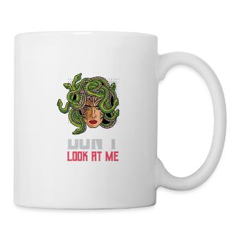 Do not look at sarcastic person gift - Mug - white - Right