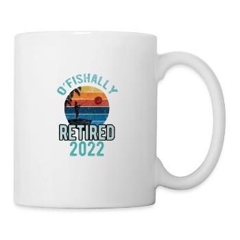 Funny Quote of Retired 2022 Retired - Mug - white - Right