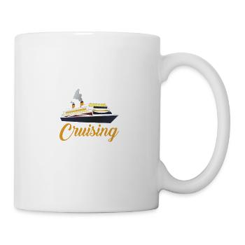 J’aime quand nous travaillons ensemble avec des hommes et des femmes - Mug blanc - blanc - Droite