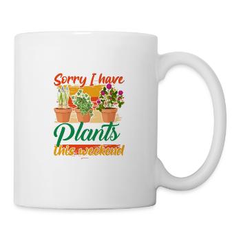 Sorry, I have sweet this weekend - Mug - white - Right