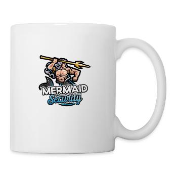 Mermaid Bday Party Party Squad Schwimmer Mermaid S - Tasse - Weiß - Rechts
