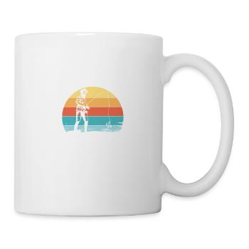 Funny quote Desperately Vintage Real Cool-Dad F - Mug - white - Right