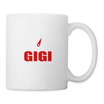 Gigi Racing Car Bday Party Family Matching Pit Cre - Mug - white - Right