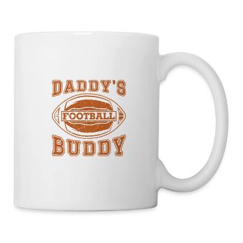 Le joueur de rugby du copain de football de papa - Mug blanc - blanc - Droite