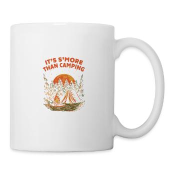 Es ist Shoore als Camping Funny Camper Humor Camp - Tasse - Weiß - Rechts