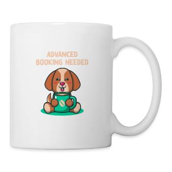 Advanced booking requires introverted C - Mug - white - Right