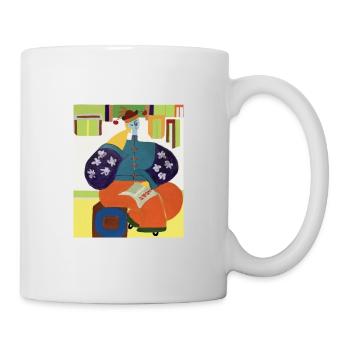 Rêve dans le pavillon rouge - Mug blanc - blanc - Droite