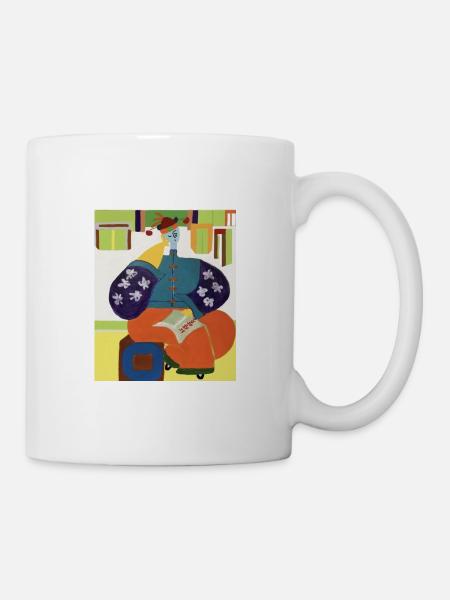 Rêve dans le pavillon rouge - Mug blanc - blanc