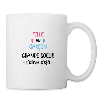 Future Grande soeur - Mug blanc - blanc - Droite