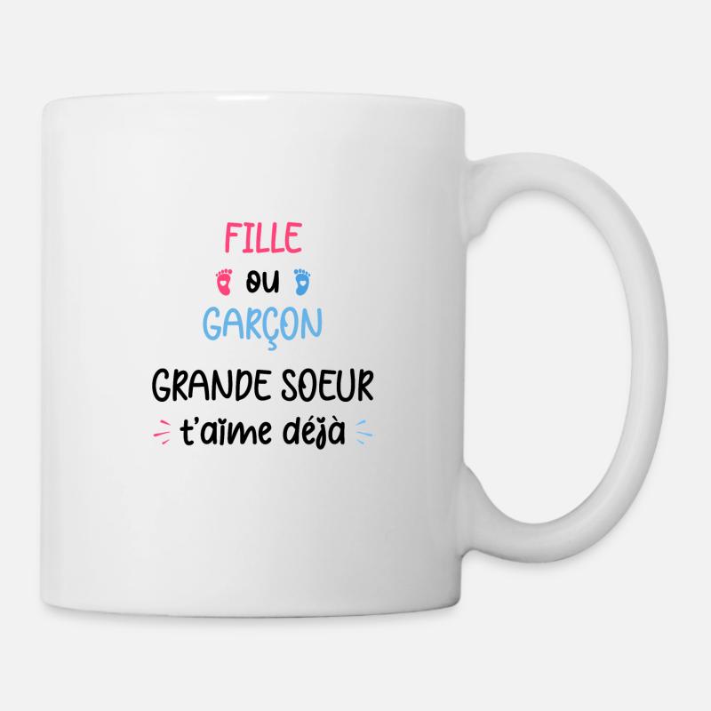 Future Grande soeur - Mug blanc - blanc