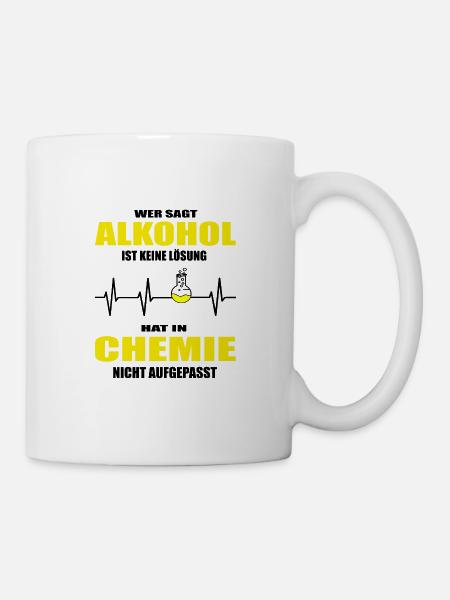 Chemie - Tasse - Weiß