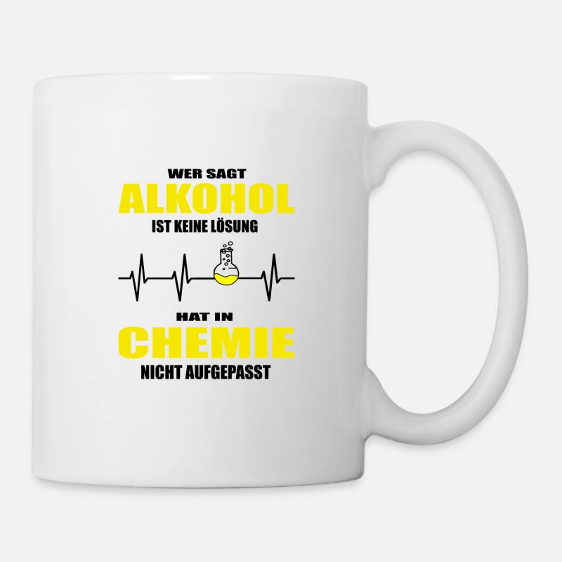 Chemie - Tasse - Weiß