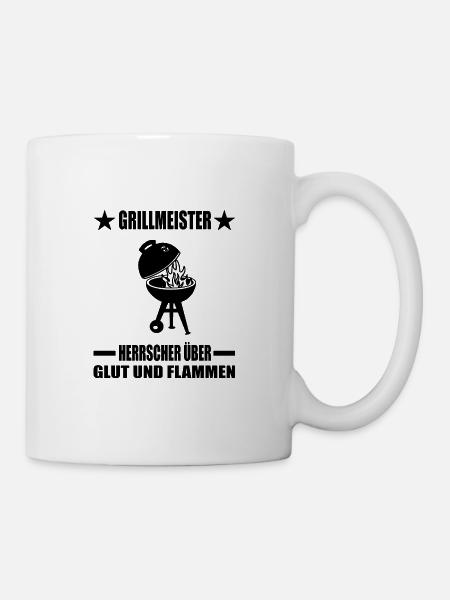 BBQ - Tasse - Weiß