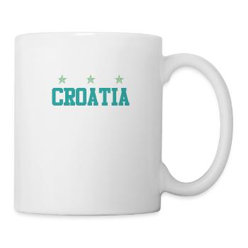 Kroatien 2024 Reisen - Tasse - Weiß - Rechts
