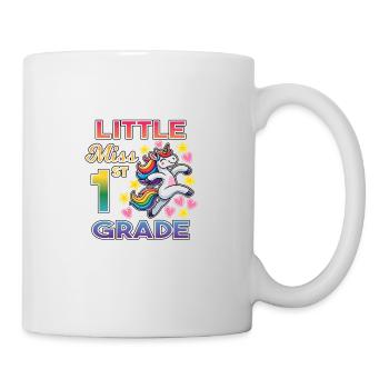 Little Miss 1st Grade Unicorn - Mug - white - Right