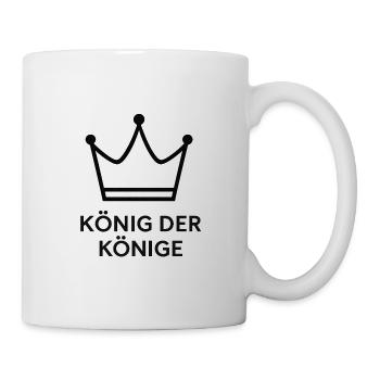 Roi de la Couronne des Rois - Mug blanc - blanc - Droite