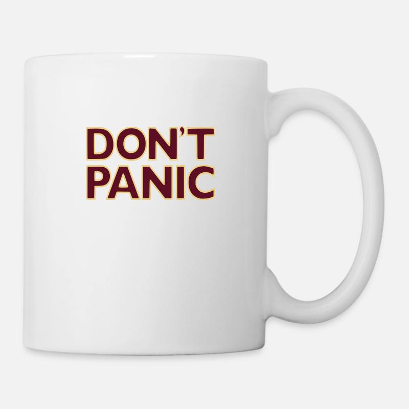 don't panic - Mug - white