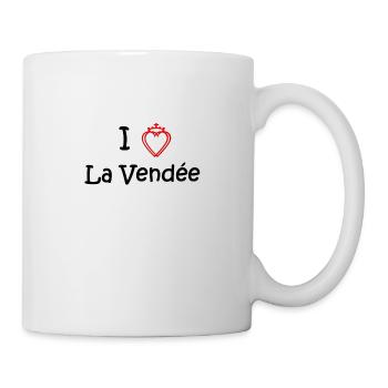 i love la vendee - Mug blanc - blanc - Droite