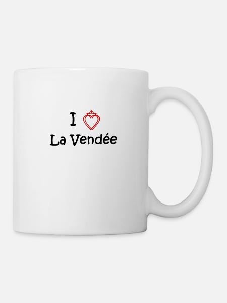 i love la vendee - Mug blanc - blanc