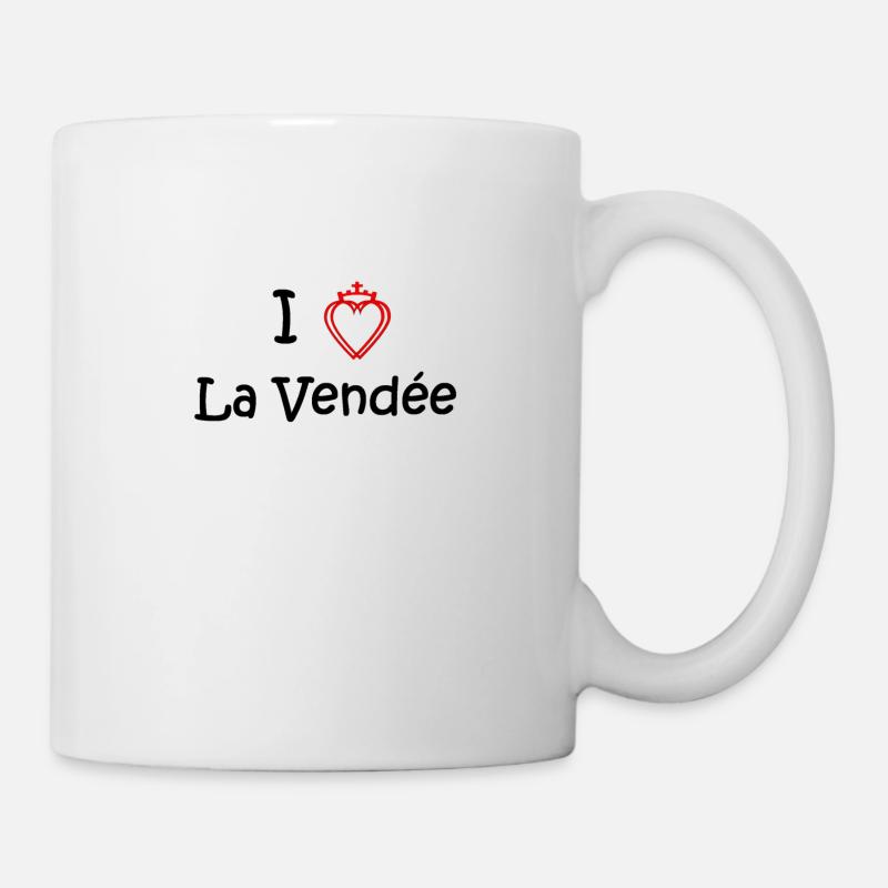 i love la vendee - Mug blanc - blanc