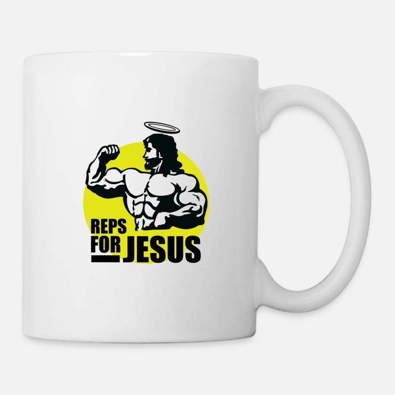 Reps for Jesus - Premium Design - Tasse - Weiß