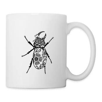 Insekt - Tasse - Weiß - Rechts