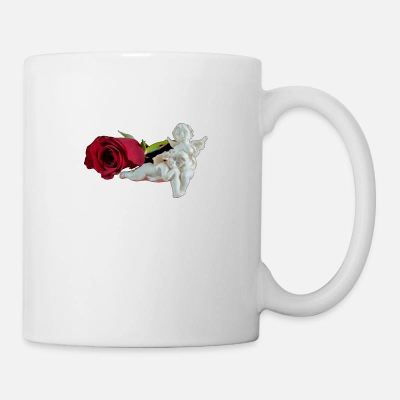 Rose and angel - Mug - white