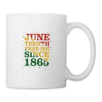 Juneteenth Black History Day Pride Gift - Mug - white - Right