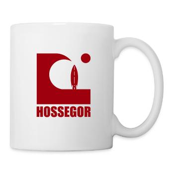 Hossegor Vague Planche de surf France Landes - Mug blanc - blanc - Droite