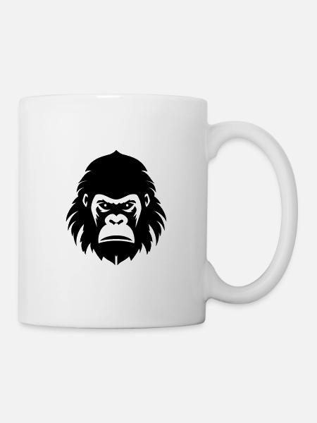 Gorille - Mug blanc - blanc