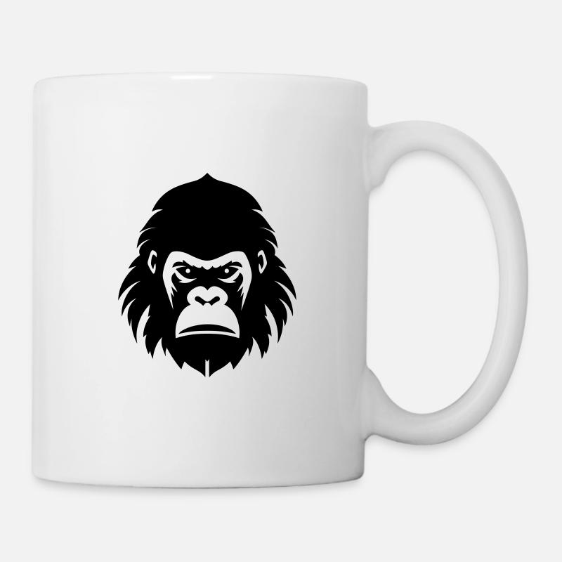 Gorille - Mug blanc - blanc