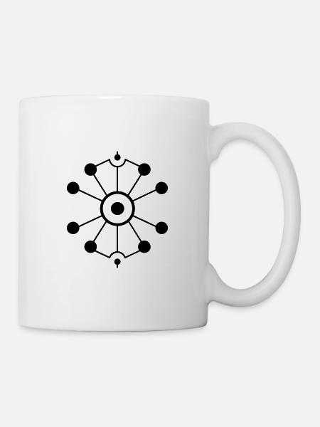Molekül - Tasse - Weiß