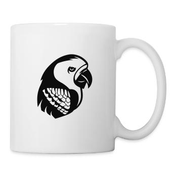 Perroquet - Mug blanc - blanc - Droite