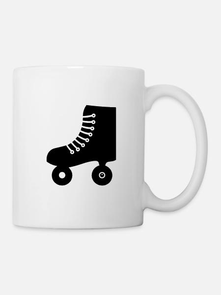 Walze - Tasse - Weiß