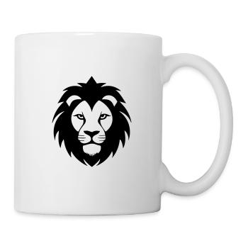 Lion's head - Mug - white - Right