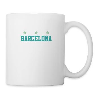 Visites guidées de Barcelone 2024 - Mug blanc - blanc - Droite
