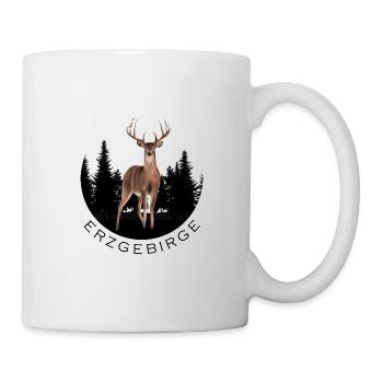 Erzgebirge - Tasse - Weiß - Rechts