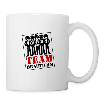 Enterrement de vie de jeune fille de marié - Mug blanc - blanc - Droite